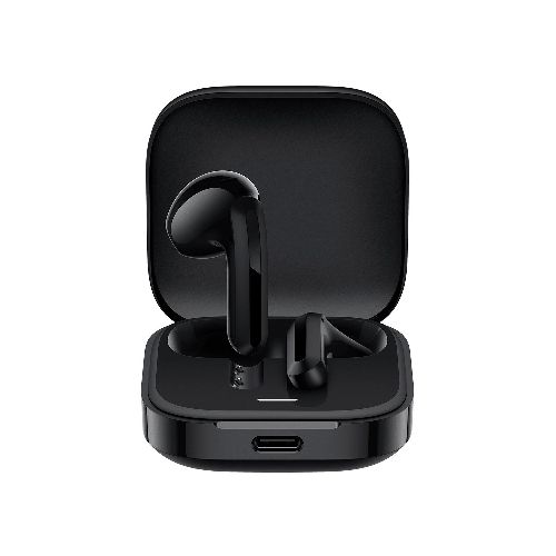 Auriculares TWS XIAOMI Redmi Buds 6 Active, Inalámbricos con Bluetooth 5.4 y Estuche de Carga - Negro