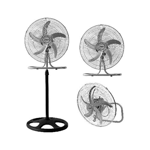 Ventilador 3 en 1 NAPPO 5 Aspas Metálicas 70W 3 Velocidades Función Oscilante