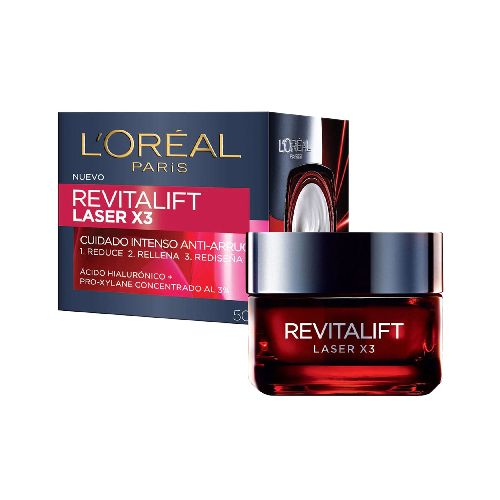 Crema Facial Revitalift Laser x3 Día L'Oréal París 50ml