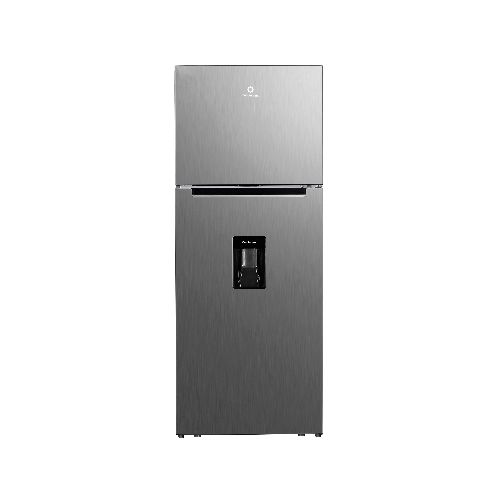 Refrigerador INDURAMA 479D Inox 446L Frío Seco, Sistema No Frost, Dispensador de Agua, Puerta Rebatible, Eficiencia Energética A