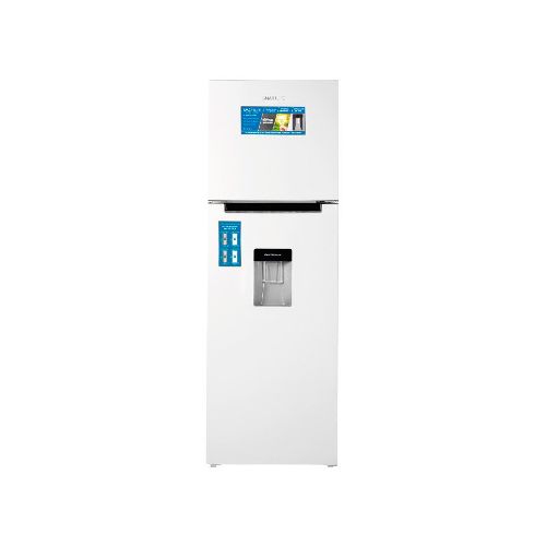 Refrigerador SMARTLIFE Inverter 249L, Frío Seco, Dispensador de Agua, Puerta Rebatible - Blanco