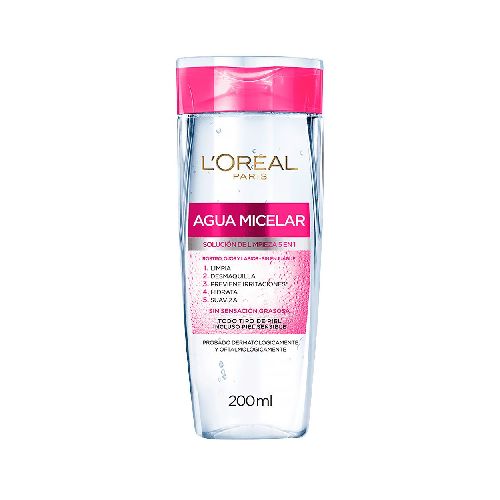 Agua Micelar L'Oréal Clásica 5 en 1 de 200ml