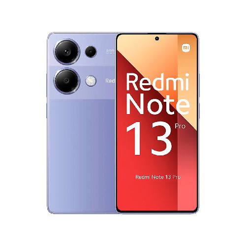 XIAOMI Redmi Note 13 PRO de 6.67” AMOLED FHD+ 256GB 8GB RAM Cámara Triple de 200Mpx Ultra Gran Angular - Lavender Purple