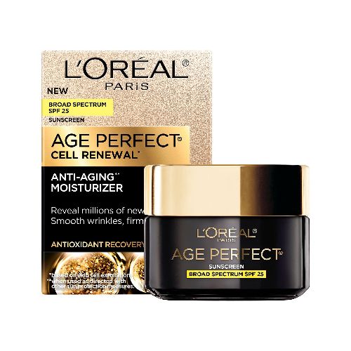 Crema Hidratante Día L'Oreal París Age Perfect Renovación Celular con FPS25 de 50ml