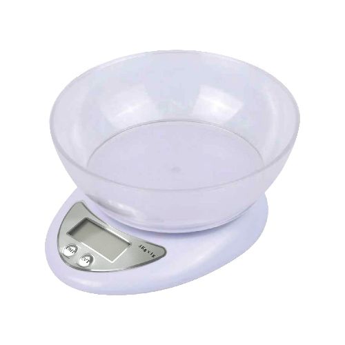 Balanza Digital de Cocina NAPPO con Bowl Capacidad Máxima 5kg Pantalla LCD