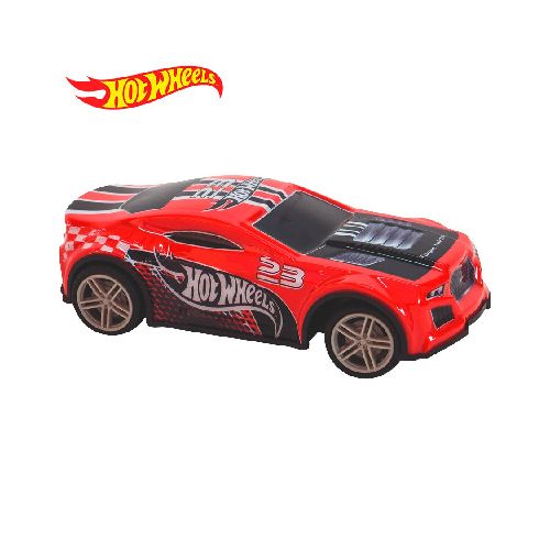 Auto a Control Remoto HOT WHEELS Racing Car 15cm - Rojo/Negro