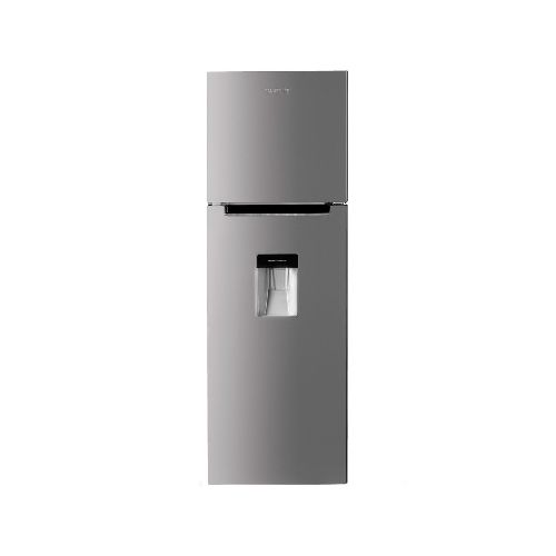Refrigerador SMARTLIFE Inverter 249L, Frío Seco, Dispensador de Agua, Puerta Rebatible - Inox