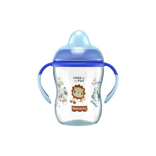 Vaso de Entrenamiento FISHER PRICE First Moments de 270ml para Bebés de 6m+ - Azul Twinkle