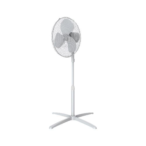 Ventilador de Pie PUNKTAL Oscilante 40cm 3 Aspas 3 Velocidades Altura Regulable