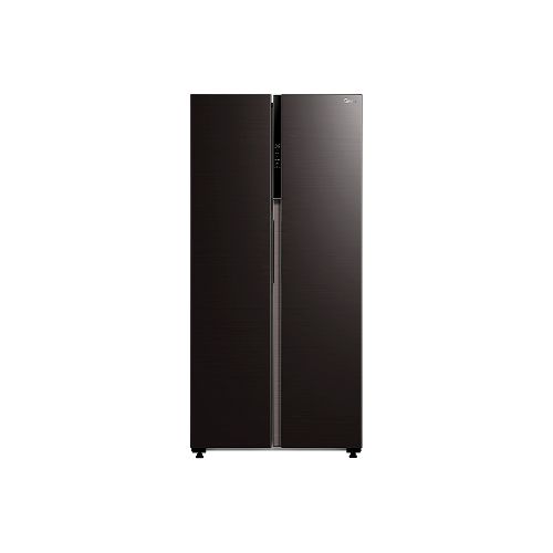 Refrigerador MIDEA 482L Side by Side Black Doble Puerta WIFI Frio Seco Motor Inverter Eficiencia A