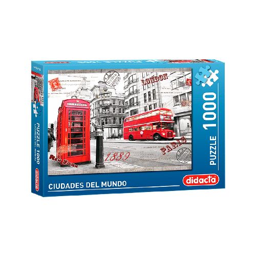 Puzzle DIDACTA 1000 Piezas Ciudades del Mundo - Londres