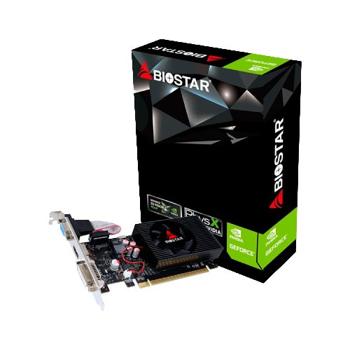 Tarjeta de Video BIOSTAR GT730 de 4GB DDR3 HDMI VGA DVI