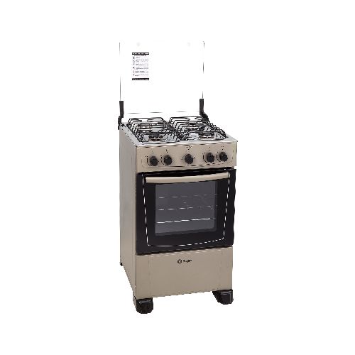 Cocina Combinada THOMPSON CTH-1500 4 Hornallas a Gas + Horno Eléctrico - Titanium