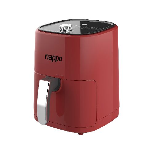 Freidora Sin Aceite NAPPO 1200W 3.8L de Capacidad - Rojo