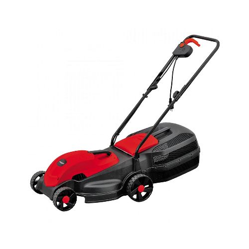 Cortadora de Césped NAPPO Corta Pasto Eléctrica 1600W 3200RPM 38CM de Corte con Altura Ajustable + Bolsa Recolectora de 35L