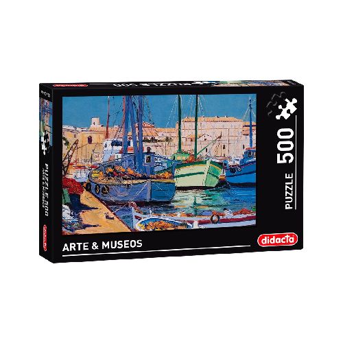 Puzzle DIDACTA 500 Piezas Arte & Museos - Los Barcos y El Mar