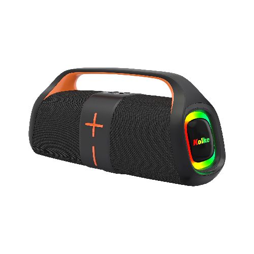 Parlante KOLKE Boombox Inalámbrico 40W RMS Woofer de 66mm Bluetooth 5.3 Batería Recargable