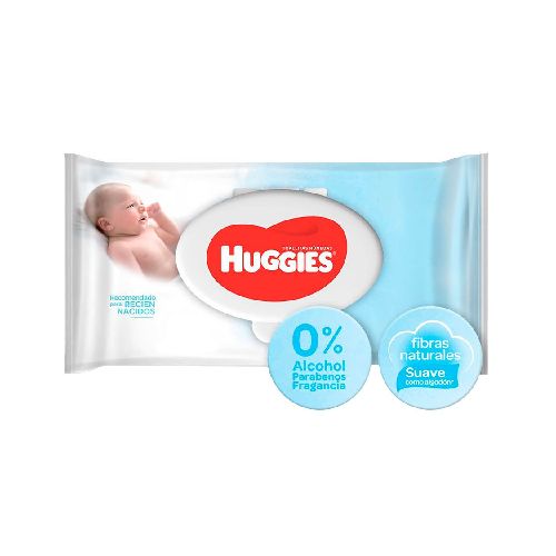 Toallitas Húmedas HUGGIES x80 Unidades para Recién Nacidos