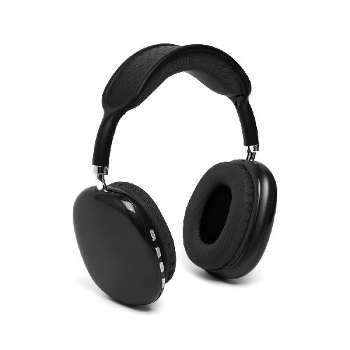 Auriculares P9 Plus Max Inalámbricos Bluetooth 5.0 Cancelación de Ruido, Micrófono Integrado, Ranura para microSD, Batería Recargable y Vincha Acolchonada - Negro