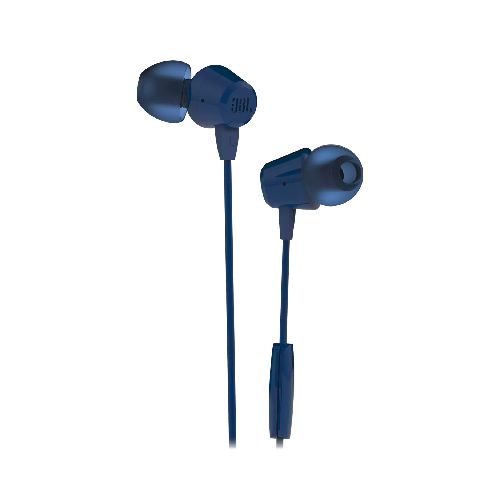 Auriculares JBL C50HI Intrauditivos con Micrófono Integrado - Azul