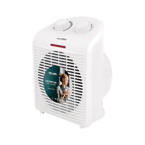 Caloventilador ALLIED 2000W Temperatura Ajustable Termostato de Seguridad