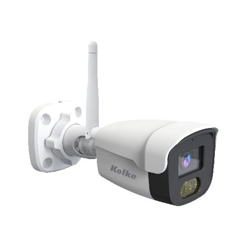 Cámara WIFI KOLKE FHD 2 Luces LED Protección IP66 para Kit de Seguridad KUK-601