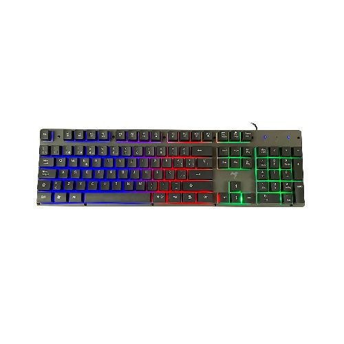 Teclado Gamer KOLKE Némesis Panel Metálico 105 Teclas Retroiluminación RGB