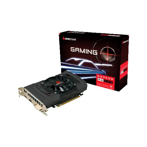 Tarjeta de Video BIOSTAR RX550 de 4GB DDR5 HDMI DVI Display Port