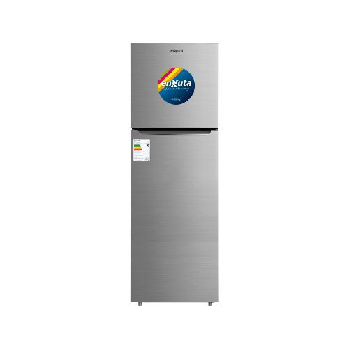 Refrigerador ENXUTA 248L No Frost Acero Inox, Eficiencia A, Puertas Rebatibles