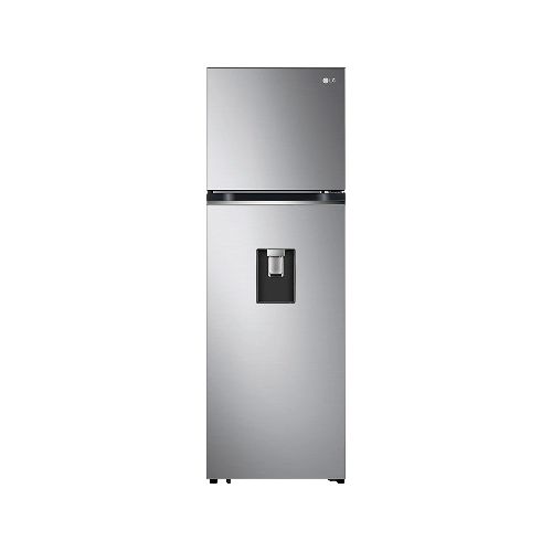 Refrigerador LG VT29 283L Frío Seco Acero Inox Dispensador de Agua, Eficiencia A Motor Inverter Gtía 10 Años