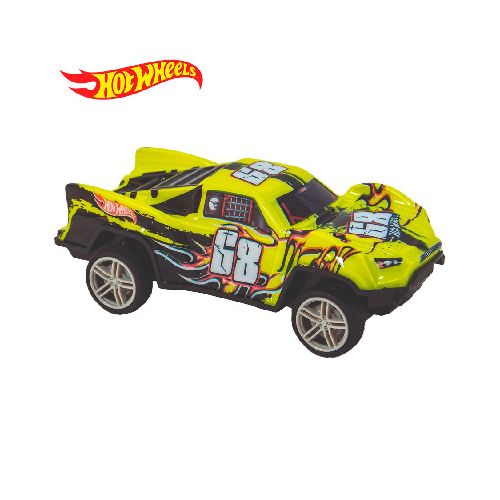 Auto a Control Remoto HOT WHEELS Racing Car 15cm - Amarillo