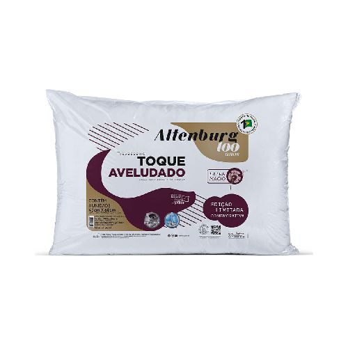 Almohada ALTENBURG toque aterciopelado 48x68 cm - Géant