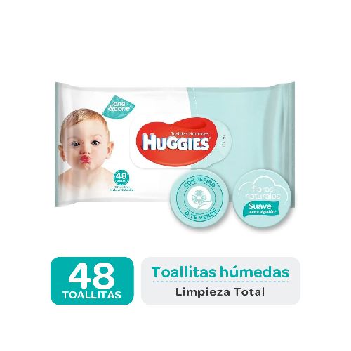 Toallitas húmedas HUGGIES natural care 48 un. - Géant