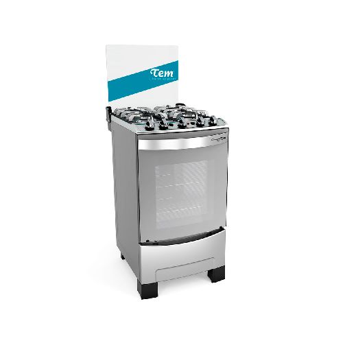 Cocina TEM Celebration Plus 4 hornallas A.I.Gas Grill Eléctrico - Géant