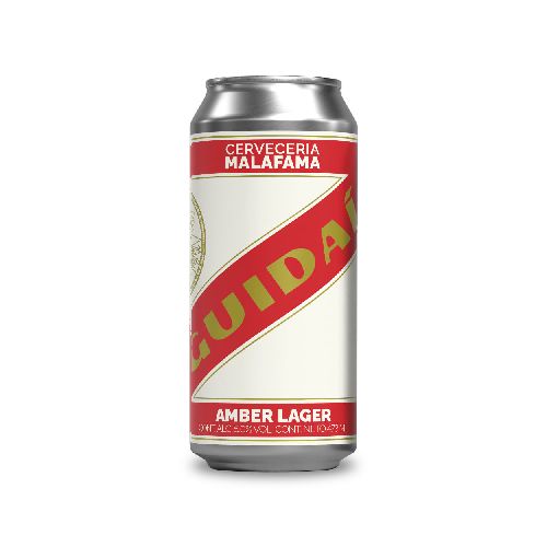 Cerveza MALAFAMA Guidaí Amber Lager 473 ml - Géant