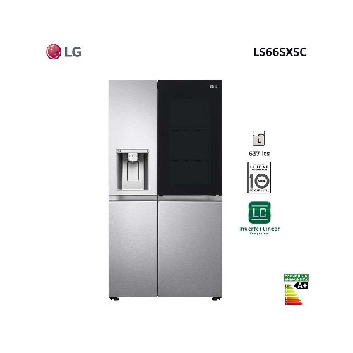 Heladera LG Inverter Mod. INSTAVIEW LS66SXSC 689L - Géant