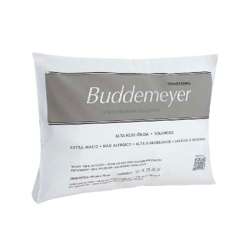 Almohada BUDDMEYER Toque de Pluma 50x70 cm - Géant