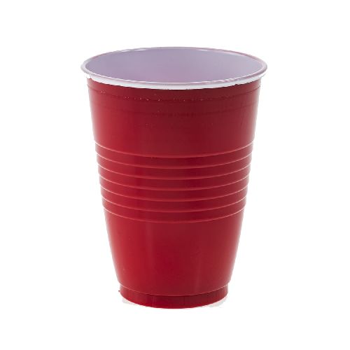 Vaso Darnel 360 ml rojo vivo 12 un. - Géant