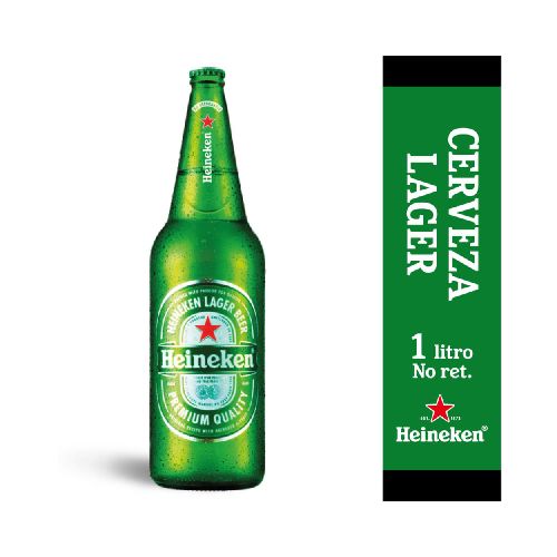 Cerveza HEINEKEN Envase Descartable 1 L - Géant