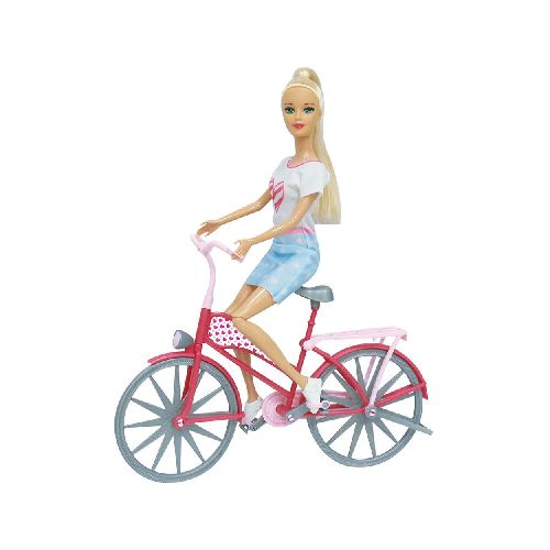 Muñeca con bicicleta - Géant