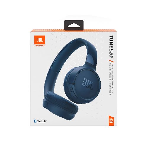 Auricular vincha Bluetooth JBL Tune Mod. T520 Blue - Géant