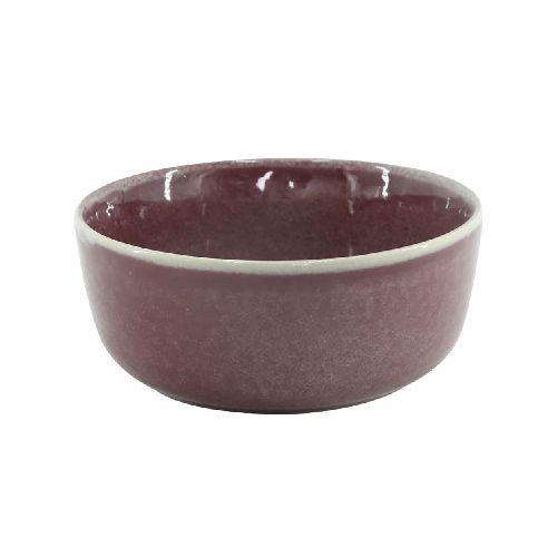 Bowl 695 ml Cerámica Reactive Glaze Bordó - Géant