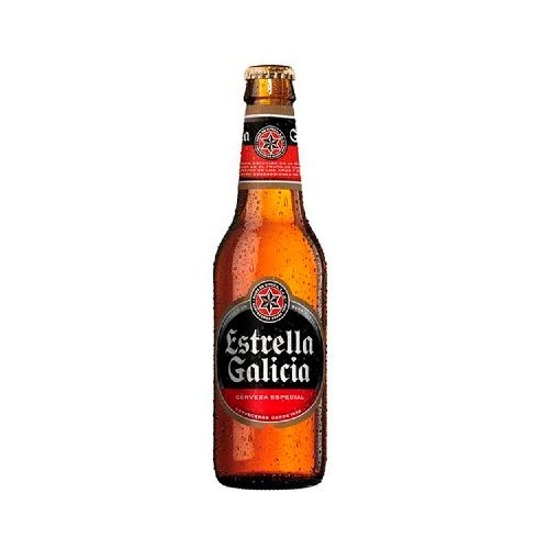 Cerveza ESTRELLA GALICIA botella 355 ml - Géant