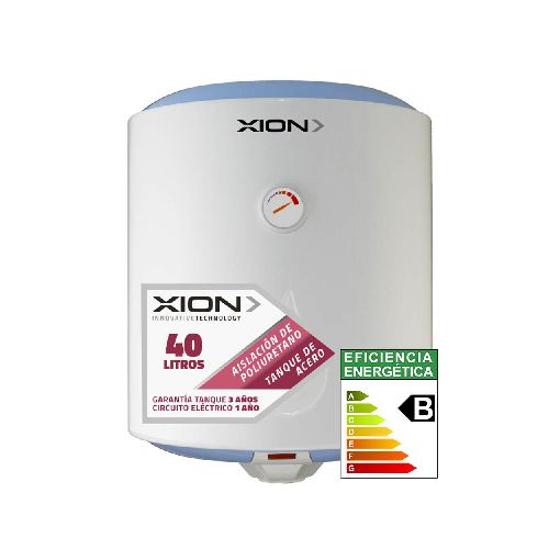 Termotanque XION Mod. XI-CAL40 acero 40 L 1500 W - Géant