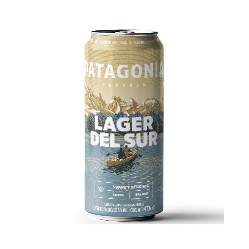 Cerveza PATAGONIA Lager del Sur 473 ml - Géant