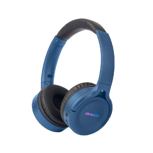 Auricular Vincha Bluetooth AIWA AWK17 B Mic Plegable Azul - Géant