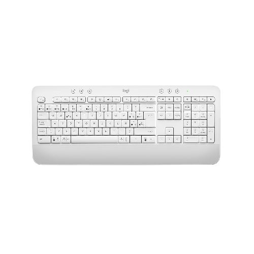 Teclado LOGITECH K650 inalámbrico/bluetooth blanco - Géant