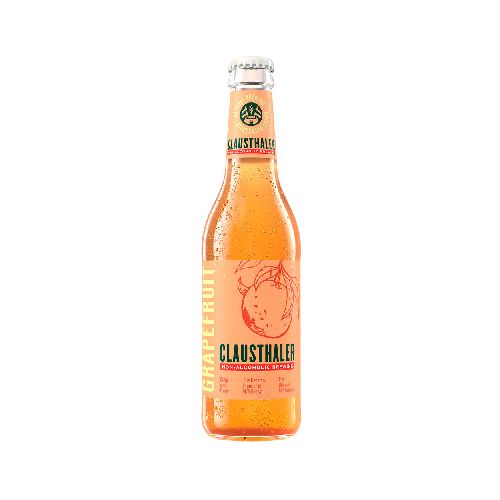 Cerveza CLAUSTHALER con Pomelo 330 ml (0,49% Alc) - Géant