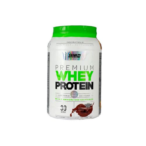 Star Nutrition Premium Whey Protein 2lb - Chocolate