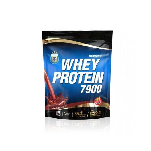 Gentech Suplemento En Polvo Whey Protein 1 kg - Chocolate